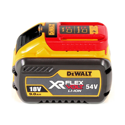 DeWalt Starter Set: 1x Charger DCB 118 X2 FlexVolt 54 V / 18 V + 2x Batteries 9.0 Ah