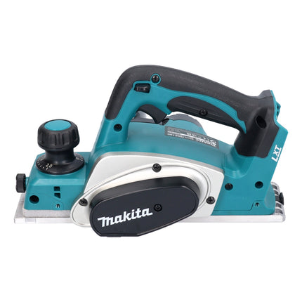 Makita DKP 180 RM1J cepillo sin cable 18 V 82 mm + 1x batería 4,0 Ah + cargador + Makpac