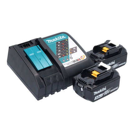 Makita DMR 055 RF Radio sans fil FM 360° 18 V + 2x Batteries 3,0Ah + Chargeur