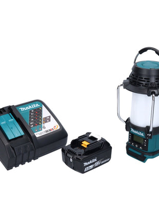 Makita DMR 055 RT1 Cordless Radio FM 360° 18 V + 1x Battery 5.0Ah + Charger