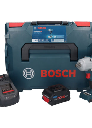 Bosch GDS 18V-450 HC Visseuse à chocs sans fil 18 V 450 Nm 1/2'' + 1x batterie ProCORE 8,0 Ah + chargeur + L-Boxx