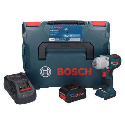 Bosch GDS 18V-450 HC cordless impact wrench 18 V 450 Nm 1/2" + 1x ProCORE rechargeable battery 8.0 Ah + charger + L-Boxx