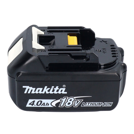 Makita DTM 52 M1JX4 cordless multifunction tool 18 V Starlock Max Brushless + 1x battery 4.0 Ah + accessory set + Makpac - without charger