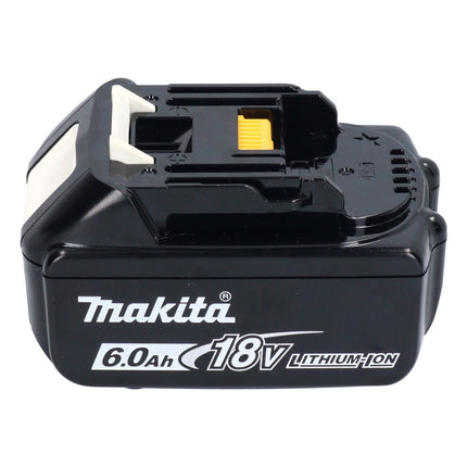 Makita DTM 52 G1JX4 cordless multifunction tool 18 V Starlock Max Brushless + 1x rechargeable battery 6.0 Ah + accessory set + Makpac - without charger