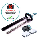 Makita UH 522 DWY Akku Heckenschere 18 V 52 cm G Serie + 2x Akku 1,5 Ah + Ladegerät
