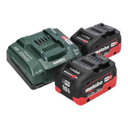 Metabo SSW 18 LTX 1750 BL avvitatore a impulsi a batteria 18 V 1750 Nm 3/4" brushless + 2x batteria ricaricabile 10,0 Ah + caricatore + metaBOX