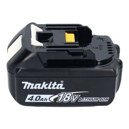 Makita DBO 480 M1J Cordless orbital sander 18 V 112 x 102 mm + 1x rechargeable battery 4.0 Ah + Makpac - without charger
