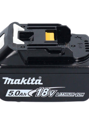 Makita DBO 480 T1J akumulatorowa szlifierka oscylacyjna 18 V 112 x 102 mm + 1x akumulator 5,0 Ah + Makpac - bez ładowarki