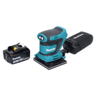 Makita DBO 481 F1 cordless orbital sander 18 V 112 x 102 mm + 1x rechargeable battery 3.0 Ah - without charger