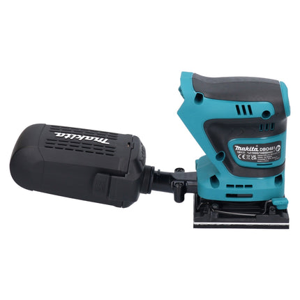 Makita DBO 481 RF1 cordless orbital sander 18 V 112 x 102 mm + 1x rechargeable battery 3.0 Ah + charger
