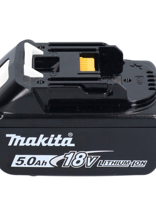 Makita DBO 481 T1 levigatrice orbitale a batteria 18 V 112 x 102 mm + 1x batteria ricaricabile 5,0 Ah - senza caricabatterie