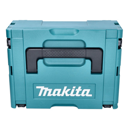 Makita DBO 481 RFJ cordless orbital sander 18 V 112 x 102 mm + 2x rechargeable battery 3.0 Ah + charger + Makpac