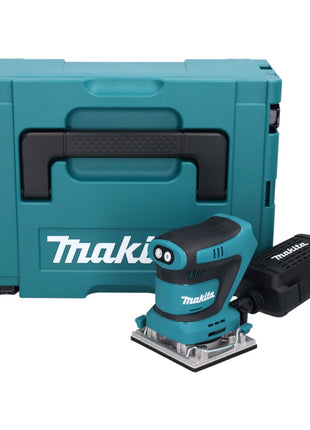 Makita DBO482ZJ Levigatrice vibrante a batteria 112x102mm 18V + scatola Makpac - senza batteria, senza caricabatteria