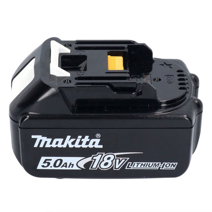 Makita DDF 453 T1X1 Perceuse-visseuse sans fil 18 V 42 Nm + 1x Batterie 5,0 Ah + kit d'accessoires - 74 pièces + Mallette - sans chargeur