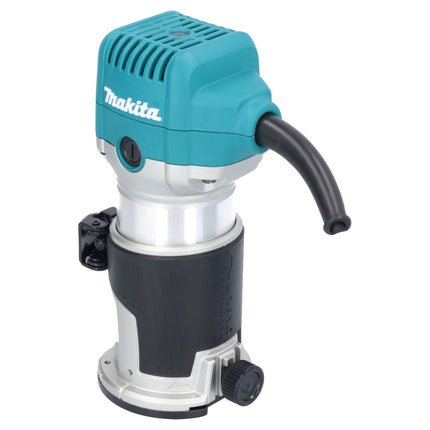 Makita RT 0702 C One-handed router 710 watts 6 / 8 mm