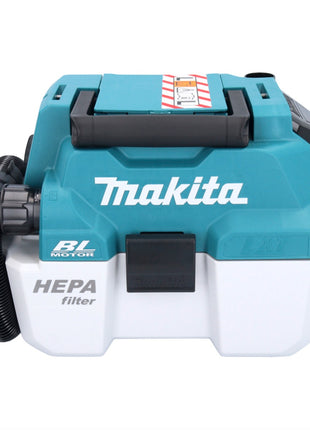 Aspiratore a batteria Makita DVC 750 LRF LXT 18 V 67 mbar 7,5 l brushless + 2x batteria ricaricabile 3,0 Ah + caricabatterie
