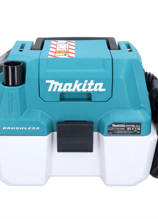 Aspiratore a batteria Makita DVC 750 LRF LXT 18 V 67 mbar 7,5 l brushless + 2x batteria ricaricabile 3,0 Ah + caricabatterie