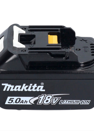 Makita DVC 750 LT1 cordless hoover LXT 18 V 67 mbar 7.5 l brushless + 1x rechargeable battery 5.0 Ah - without charger