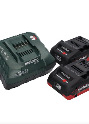 Metabo SSW 18 LT 300 BL Visseuse à choc sans fil 18 V 300 Nm Brushless + 2x batterie 4,0 Ah + chargeur + metaBOX