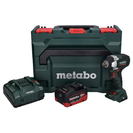 Metabo SSW 18 LT 300 BL cordless impact wrench 18 V 300 Nm brushless + 1x rechargeable battery 5.5 Ah + charger + metaBOX