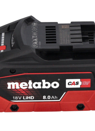 Metabo SSW 18 LT 300 BL cordless impact wrench 18 V 300 Nm brushless + 1x rechargeable battery 8.0 Ah + metaBOX - without charger