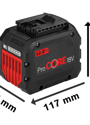 Bosch ProCORE 18V 12 0Ah Professional Akku 18 V 12 0 Ah 12000 mAh 1600A016GU mit Ladestandanzeige 2 - toolbrothers