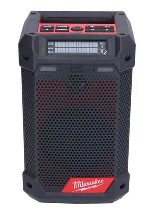Milwaukee M12 RCDAB+-401 Cordless Radio charger DAB+ 12V + 1x Battery 4.0Ah + Charger