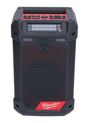 Milwaukee M12 RCDAB+-401 Cordless Radio charger DAB+ 12V + 2x Batteries 4.0Ah + Charger