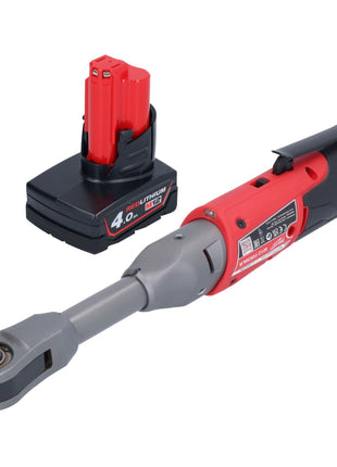 Milwaukee M12 FIR38LR-401 Cricchetto a batteria lungo 12 V 75 Nm 3/8" + 1x batteria ricaricabile 4,0 Ah - senza caricabatterie