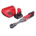 Milwaukee M12 FIR38LR-401 Akku Ratsche lang 12 V 75 Nm 3/8