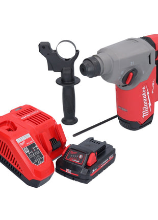 Milwaukee M18 FH-301 Perforateur sans fil 2,5 J 18V SDS plus sans balais + 1x Batterie 3,0 Ah + Chargeur