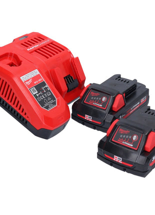 Milwaukee M18 FH-302 Perforateur sans fil 2,5 J 18V SDS plus sans balais + 2x Batteries 3,0 Ah + Chargeur