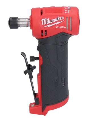 Milwaukee M12 FDGA-602 Geradschleifer abgewinkelt 12 V 6 / 8 mm Brushless + 2x Akku 6,0 Ah + Ladegerät