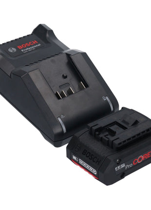 Bosch GWX 18V-15 SC Professional Akku Winkelschleifer 18 V 125 mm BITURBO X-LOCK + 1x ProCORE Akku 4,0 Ah + Ladegerät + L-BOXX - Toolbrothers