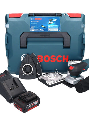 Bosch GSS 18V-13 levigatrice orbitale a batteria 18 V + 1x batteria ricaricabile 5,0 Ah + caricabatterie + L-BOXX