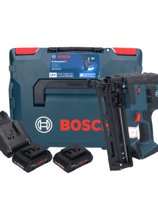 Bosch GNH 18V-64 M Professional Akku Nagler 18 V 64 mm ( 0601481003 ) + 2x ProCORE Akku 4,0 Ah + Ladegerät + L-BOXX - Toolbrothers