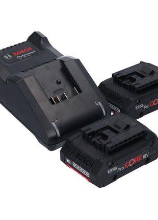 Bosch GNH 18V-64 M Professional Akku Nagler 18 V 64 mm ( 0601481003 ) + 2x ProCORE Akku 4,0 Ah + Ladegerät + L-BOXX - Toolbrothers