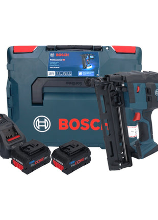 Bosch GNH 18V-64 M Professional cordless nailer 18 V 64 mm + 2x ProCORE rechargeable battery 8.0 Ah + charger + L-BOXX