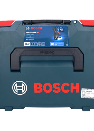 Bosch GNH 18V-64 M Professional cordless nailer 18 V 64 mm + 2x ProCORE rechargeable battery 8.0 Ah + charger + L-BOXX