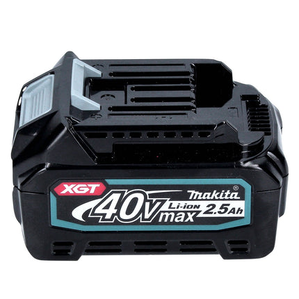 Kit di alimentazione Makita 1x batteria BL 4025 40 V max. 2,5 Ah XGT + caricatore DC 40 RA + Makpac