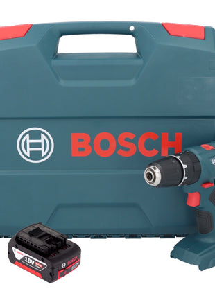 Bosch GSB 18V-21 cordless impact drill 18 V 55 Nm + 1x rechargeable battery 4.0 Ah + L-case - without charger
