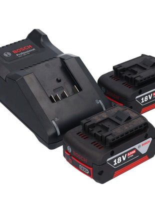 Bosch GSB 18V-21 cordless impact drill 18 V 55 Nm + 2x rechargeable battery 5.0 Ah + charger + L-case