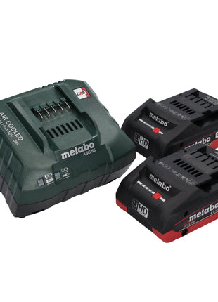Metabo WPBA 18 LTX BL 15-125 Quick DS Akku Winkelschleifer 18 V 125 mm Brushless + 2x  Akku 4,0 Ah + Ladegerät + metaBOX - Toolbrothers