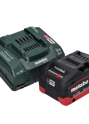 Metabo WPBA 18 LTX BL 15-125 Quick DS Akku Winkelschleifer 18 V 125 mm Brushless + 1x Akku 5,5 Ah + Ladegerät + metaBOX - Toolbrothers