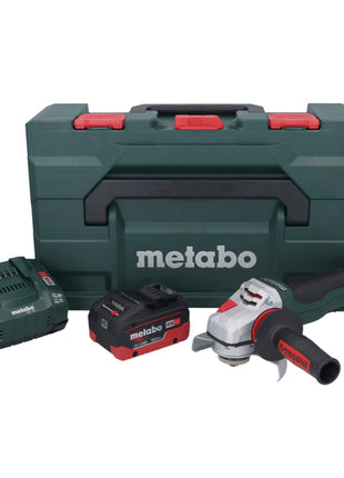 Metabo WPBA 18 LTX BL 15-125 Quick DS Akku Winkelschleifer 18 V 125 mm Brushless + 1x Akku 10,0 Ah + Ladegerät + metaBOX - Toolbrothers