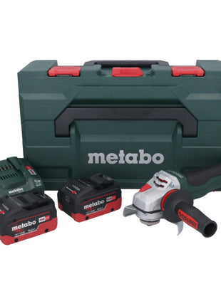 Metabo WPBA 18 LTX BL 15-125 Quick DS Akku Winkelschleifer 18 V 125 mm Brushless + 2x Akku 10,0 Ah + Ladegerät + metaBOX - Toolbrothers