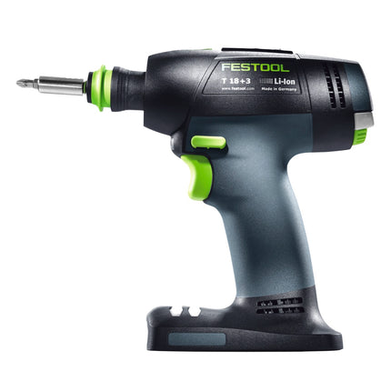 Festool T 18+3 Basic Akku Bohrschrauber 18 V 50 Nm Brushless + 1x Akku 5,0 Ah + Systainer - ohne Ladegerät - Toolbrothers