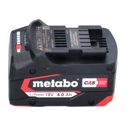 Metabo W 18 7-125 Akku Winkelschleifer 18 V 125 mm + 1x Akku 4,0 Ah + metaBOX - ohne Ladegerät