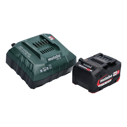 Amoladora angular a batería Metabo W 18 7-125 18 V 125 mm + 1x batería 4,0 Ah + cargador + metaBOX