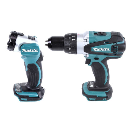 Makita DLX 6046 Battery Combo Kit 18 V DGA 452 + DHP 458 + DJR 186 + DML 802 + DSS 610 + DTD 152 + 3x battery 3.0 Ah + charger + bag